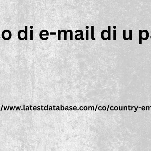 Elenco di e-mail di u paese