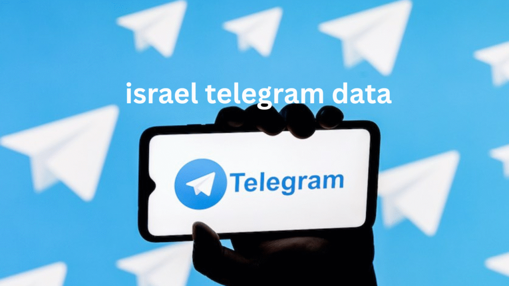 israel telegram data