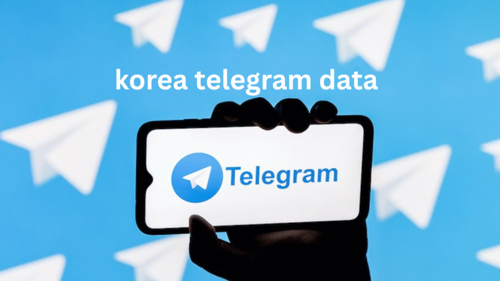 korea telegram data